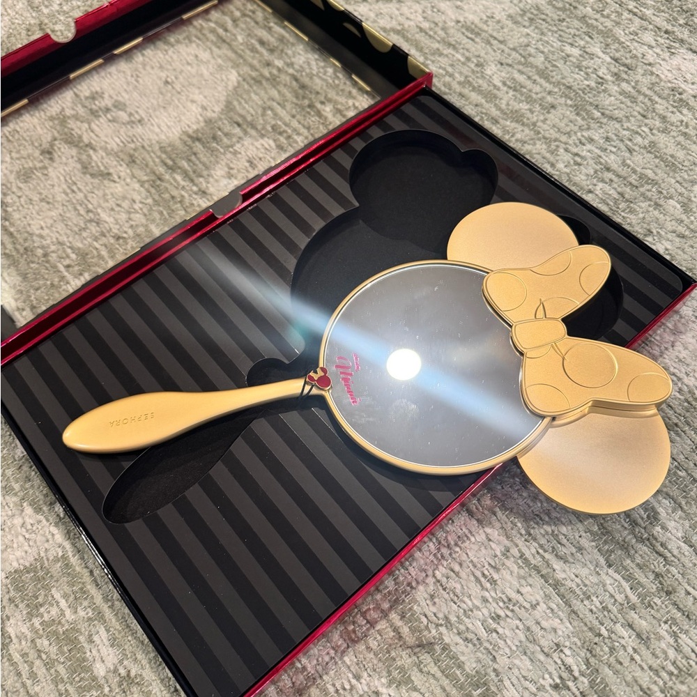 Minnie Mouse Sephora Mirror Gold Handheld Disney - Picture 4 of 7